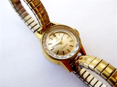 omega ladies full gold oval watch vintage|vintage Omega Watch price guide.